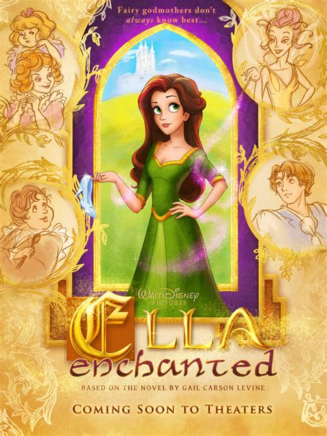 Ella Enchanted Movie Poster By Polkapills On Deviantart