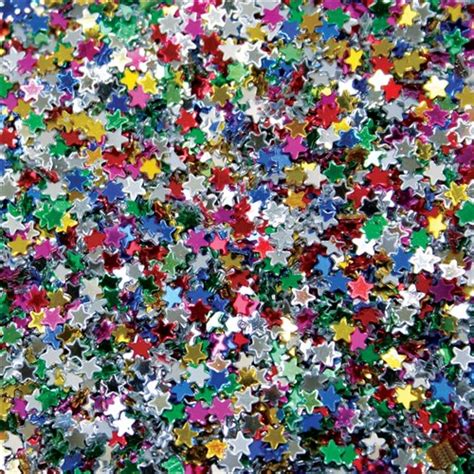Mini Glitter Star Sequins Foil 80g Pack Sequins And Rhinestones