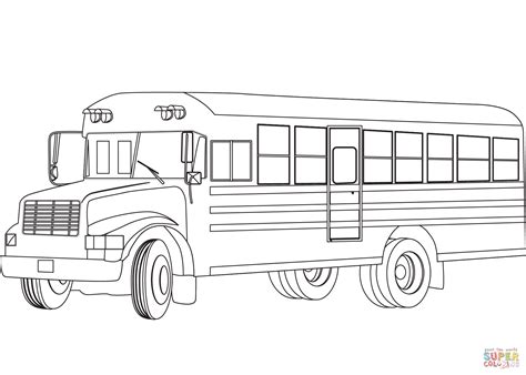 Bus coloring pages is one of the most popular activities for kids in 2020. School Bus coloring page | Free Printable Coloring Pages