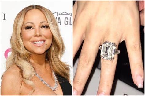 singer mariah carey sold 13 2 million diamond engagement ring from james packer