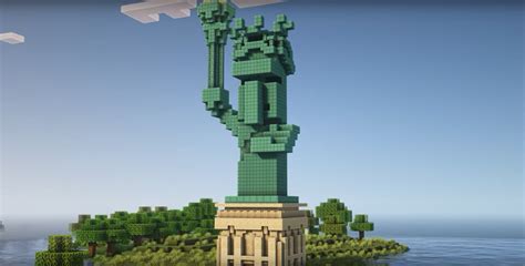 Minecraft Statue Of Liberty Ideas And Design