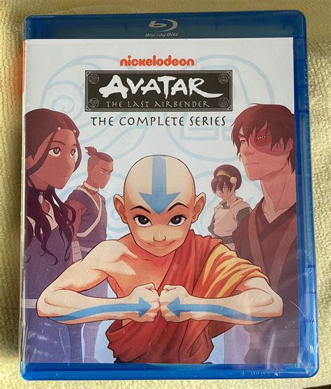 Avatar The Last Airbender The Complete Tv Series On Blu Ray 9 Disc Box