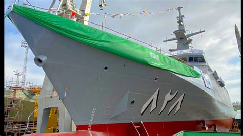 First Of Five Saudi Corvettes Launched Defense Here