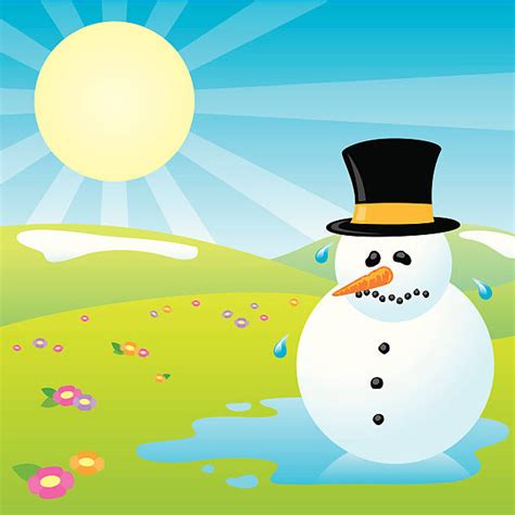 220 Melting Snowman Cartoon Stock Photos Pictures And Royalty Free