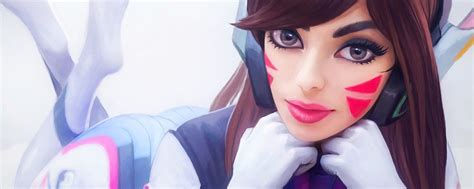 2560x1024 Dva Overwatch Fanart 2020 2560x1024 Resolution Hd 4k