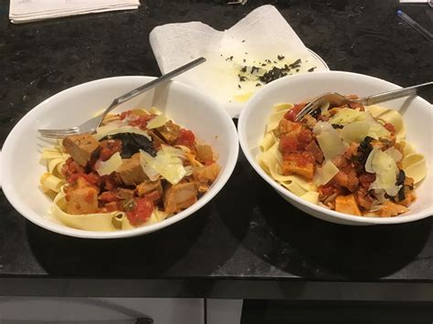 Left Over Pork With Pappardelle Bunch