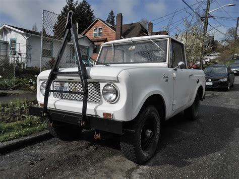 Seattles Parked Cars 1962 International Scout 80 Pickup