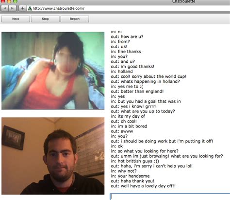 chat roulette real life rambles