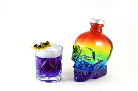 Crystal Head Vodka Introduces Their Line Of Colourful Rainbow Inspired