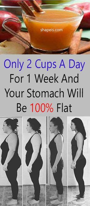Only 2 Cups A Day For 1 Week And Your Stomach Will Be 100 Flat