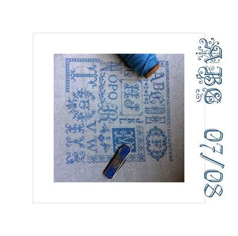 325 x 337 points soit 26 cm x 27 cm sur. Point De Croix Toile Imprimée Abecedaire - Vente Flash Dmc ...