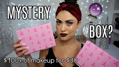 Unboxing Two 30 Premium Mystery Boxes 📦jeffree Star Cosmetics Youtube