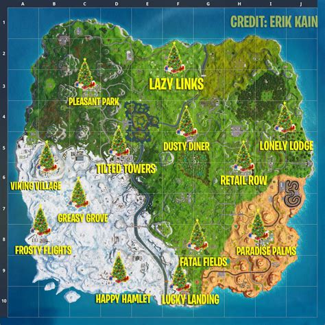 Christmas Fortnite Maps