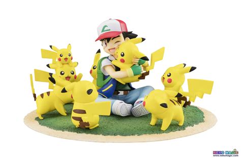 Pokémon Ash Satoshi And Pikachu Lots Of Pikachu Ver Non Scale Pvc