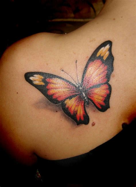 Butterfly Tattoo Realistic Butterfly Tattoo Monarch Butterfly Tattoo