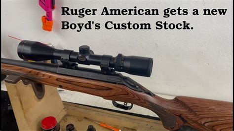 Ruger American Boyds Stock Installation Youtube