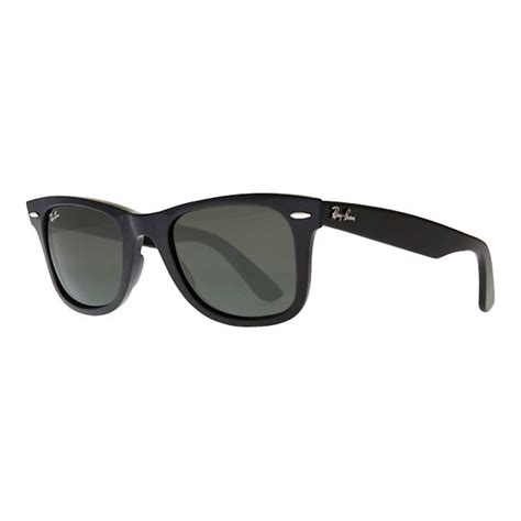 Ray Ban Rb2140 Original Wayfarer Sunglasses Black At John Lewis And Partners