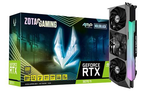 Buy Zotac Gaming Geforce Rtx 3070 Ti Amp Extreme Holo 8gb Gddr6x 256