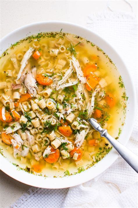 Flavourful And Super Easy Instant Pot Chicken Noodle Soup Recipe With Whole Chicken And Your