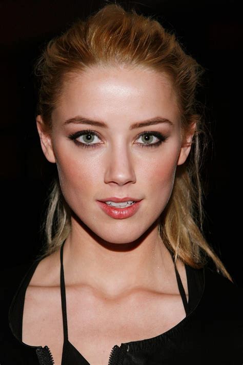 Amber Heard Before And After The Skincare Edit Blonde Eyebrows Dark