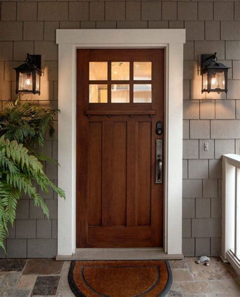 10 Stunning Wooden Front Door Design Ideas For Your Best Inspirations