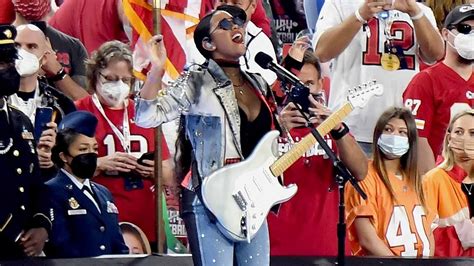 From tom brady's tenth appearance to the weeknd shelling out $7m of his own money for halftime, the 2021 super bowl will be one for the books! H.E.R. Belts Out 'America the Beautiful' at 2021 Super ...