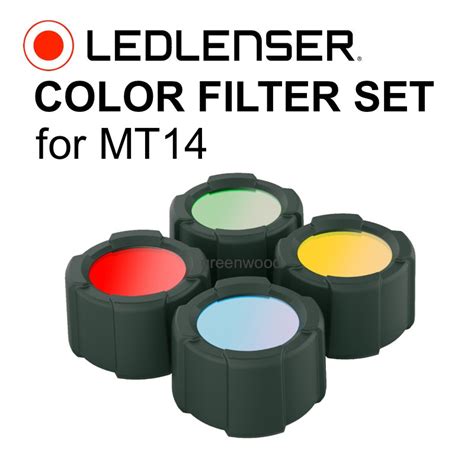 Colour Filter Set 39mm Ledlenser Led Lenser For Mt14 Shopee Malaysia