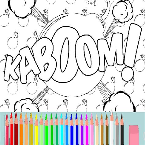 With support from our partner travelers, south ridge high school, kaboom! Comic Coloring Book ⋆ Matt Steel Art