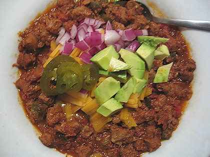 Christine knight's big kahuna chili, the princess edition. She Never Turns Down a Massage or a Meme - Five Food Challenges — The Delicious Life