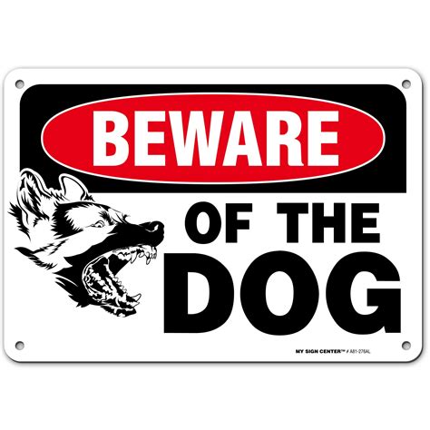 Beware Of Dog Sign Printable