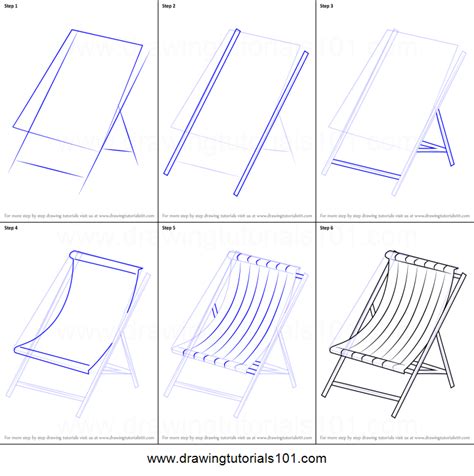 Https://techalive.net/draw/how To Draw A Beach Chair Easy Step By Step