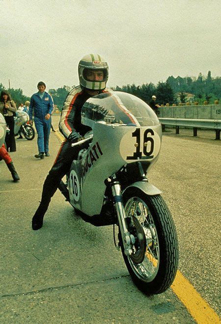 Paul Smart In The Ducati 750 Imola With Which He Won The Imola 200