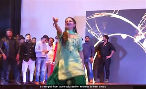 Sapna Choudhary Dances On Goli Chal Jawegi Haryanvi Song Video Crosses 25 Lakhs Daily News