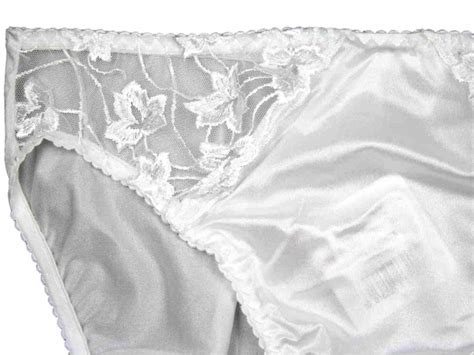 Silhouette Lingerie ‘cascade Collection White Floral Lace Brief 3104w