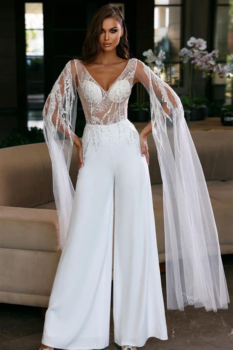 Rent Catwalk Couture Sleeveless Jumpsuit With Cape In Lebanon Designer 24