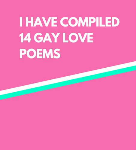 I Have Compiled Gay Love Poems Audrey Lindemann Spam