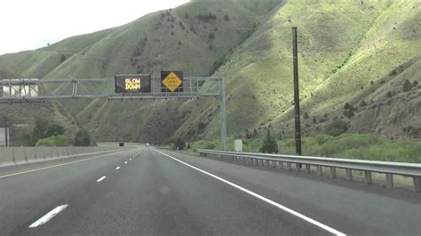 Oregon Interstate 84 East Mile Marker 330 340 52213 Youtube