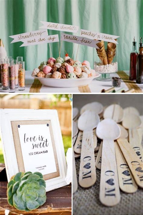 8 Tempting And Original Ice Cream Bar Ideas For A Wedding Reception