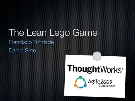 Lean Lego Game Ppt