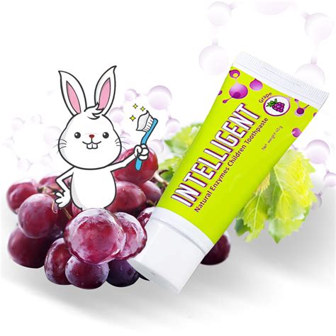 INTELLIGENT Best Toothpaste for 2 years old All Food Grade SGS Test