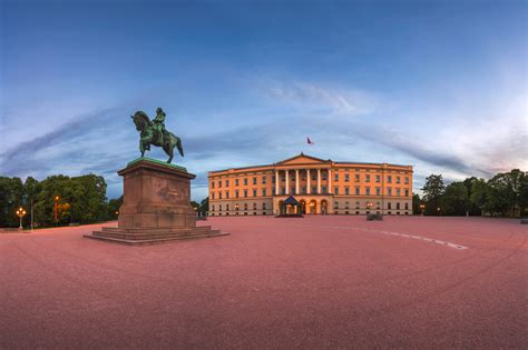 Royal Palace In The Morning Oslo Norway Anshar Images