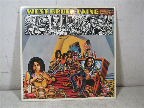 Vintage 1973 Leslie West Bruce Laing Whatever Turns You On Album Vinyl