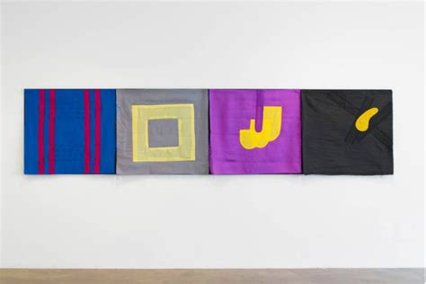 Geometric Abstraction Of Richard Tuttle Art In Fabric Coming To Pace