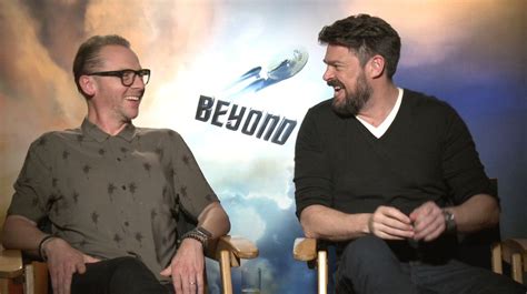 Star Trek Beyond Simon Pegg And Karl Urban Interview Collider