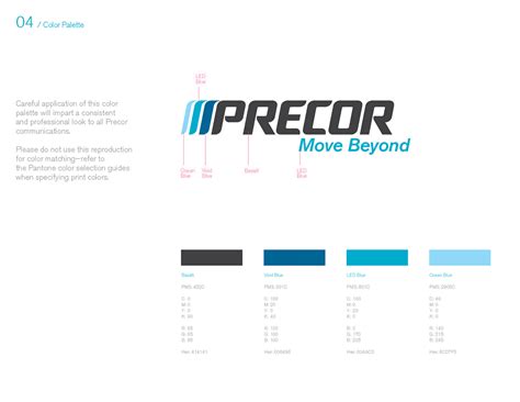 Precor Brand Logo Redesign On Behance