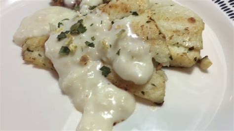 Day Fish Fillet And White Sauce YouTube