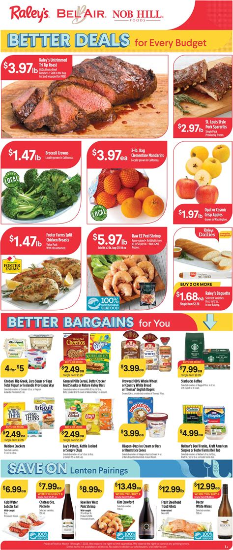 Raley's Ad Circular - 03/01 - 03/07/2023 | Rabato