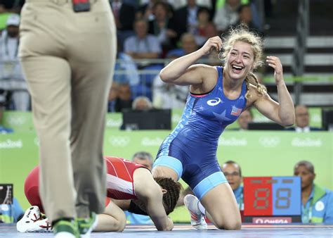 Us Wrestler Makes History In Rio After Beating 16 Time World Champ
