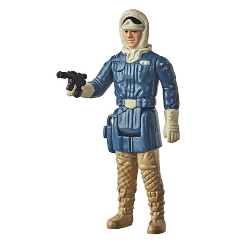 Buy Star Wars Retro Collection Han Solo Hoth Toy 375 Inch Scale Star Wars The Empire Strikes