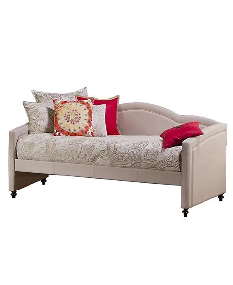Hillsdale Jasmine Dove Daybed Macys Furniture Mattress Furniture Upholstered Beds